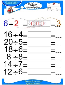 Çocuklar İçin toplam işlemi yaprak testleri 